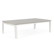Table basse JALISCO 120X70 BLANCHE
