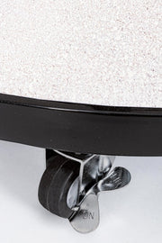 Base parapluie de Barry avec roues blanches de 50 kg