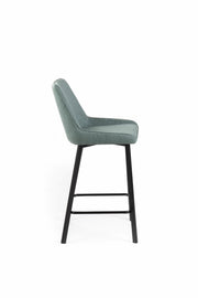 Lot de 2 tabourets en tissu 50cm x 44cm H. 94cm