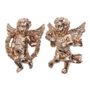 Angelo résine au mur doré cm21x15x6