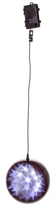 Suspension sphérique D200 avec 36 lumières, couleur noir