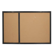 Tableau mémo magnétique avec liège et craie cm60x40x1,5