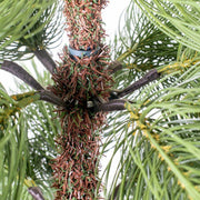 Arbre grivola vert cmø135h240 avec 135 branches de base en métal