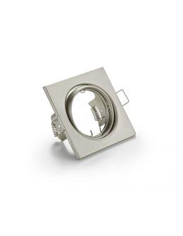 Jura Spot Encastrable Carré 1xGU10 Nickel 8x8 cm Trio Lighting