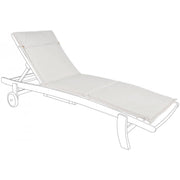 Coussin en polyester naturel avec bouton pour lit bébé 63x190 cm