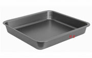 Poêle carrée de 6 cm de haut en aluminium antiadhésif de qualité moyenne, produit italien - 40.