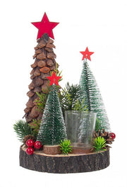 Lot de 4 Bougies 1P Abel To Naturelles 4x