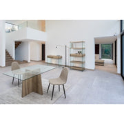 Chaise de salle à manger en simili cuir Tortora AMANDA 45x54x h87 cm