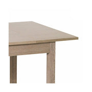 Table à manger extensible couleur orme en bois mélaminé cm 70x110 - 150