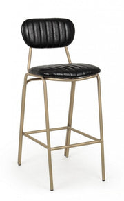 Bar vintage tabouret addy noir 41x51x100h cm
