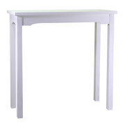 Table de présentation en bois blanc Nantes cm154x46xh100