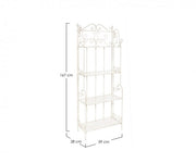 Étagère Emily 4 étages cm 59 x 28 x 167 h
