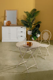 Table classique Emily en métal