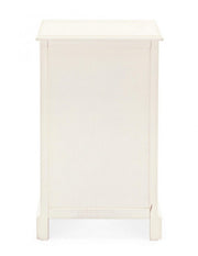 Commode en bois à trois tiroirs Bianca AMABEL 40x32x h70 cm