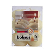 Bolsius Bougie Flottante 30/45Mm 4.5Heures 10Pcs Ivoire