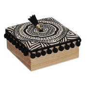 Guirlande led Père Noël vert métal et bois cm24x3,5x40,5