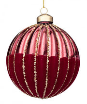 8x Sphère Vt Segment Bordeaux D100