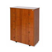 Sommier orthopédique pliant couleur noyer antique cm H.100x85x36