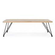 Table basse de style industriel vintage DISTRICT 120x60x h36 cm