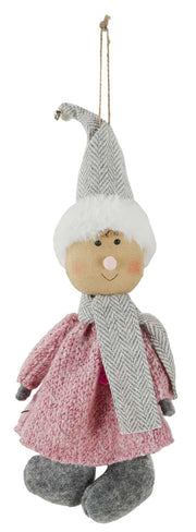 Robe garçon en laine rose n° 1212 cm. 13x 2h32