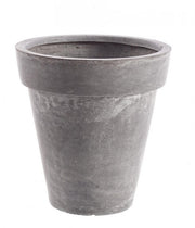 Vase Ciment Classique Gris H38