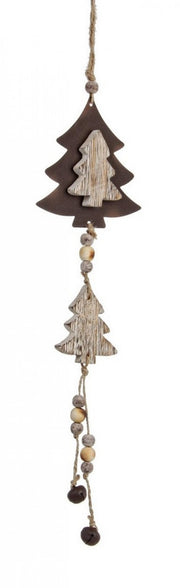 Pendaglio Country Pino Double Rusty 12x