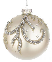 8x Sphère Vt Gouttelette Blanc Perlé D100