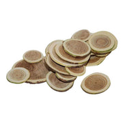 Tranches décoratives de bouleau