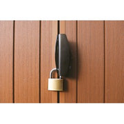 Abri de jardin Darwin 6X4 avec finition frontale marron Keter