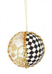 Sphère Échecs Or D100 12x