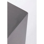 Lot de 3 colonnes de salon de jardin carrées anthracite Melange