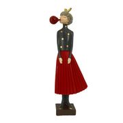 Colombe résine femme cm16,5x10,5h44