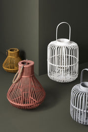 Lanterne Belem Rose Poignée en C L