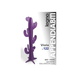 122 h cm cintre violet