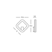 LED 20W 3000K LED LIGNE DE PROFITE QUASAR