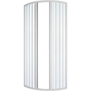 Boîte de douche pliante circulaire mod. Ilaria lux