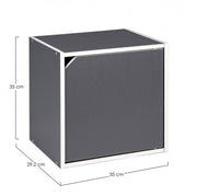 Cube C-Porte Composite Gris