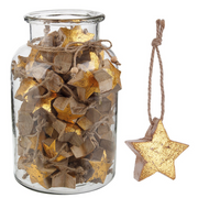 Pendentif étoile en or Halley