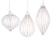 Pendaglio Vt Stripe Trasp Oro 12x