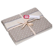 Nappe rectangulaire beige romantique Venise cm140x240