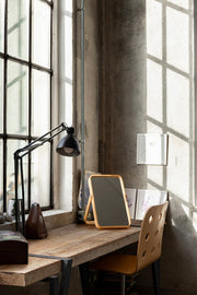 Console en acier avec plateau en bois BLOCKS 153x44 h76 cm