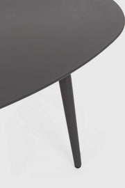 Table basse d'extérieur en aluminium Anthracite RIDLEY 120x75x h36 cm