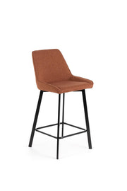 Lot de 2 tabourets en tissu 50cm x 44cm H. 94cm