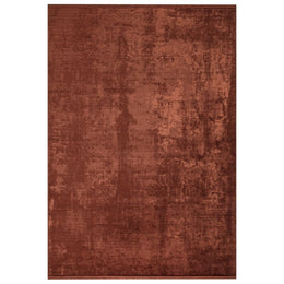 Tapis antidérapant vintage bambou orange tabac 160x230