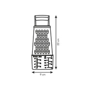 Râpe avec récipient pratique