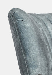 Fauteuil vintage en bois Virna Costal