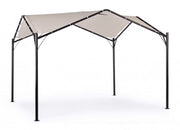 Gazebo dôme pour le jardin gris anthracite 3,5x3,5xh 260 cm