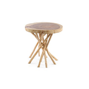 Table basse en bois cm. 56 x 56