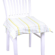 Coussin de chaise london carré vert cm40x40h4