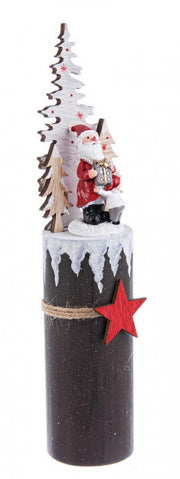 Décoration Ewan Père Noël Cil H24